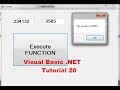 Visual Basic .NET Tutorial 20 - Understanding Function Procedures in VB.NET