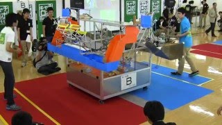 第５回キャチロボバトルコンテスト　◆10回戦◆ 九州大学 KURTシス情支部 vs 豊橋技術科学大学 ロボ☆ロジ