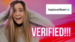 How I Got Verified as an ARTIST on Instagram - 2023