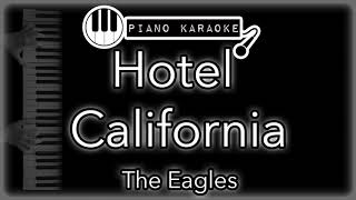 Hotel California - Eagles - Piano Karaoke Instumental