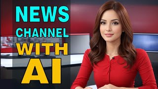 How To Create A News Channel With AI ,  AI News Video Generator , AI Lip Sync