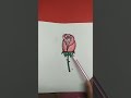 Rose /Drawing/Tanvi's World #art #Shorts