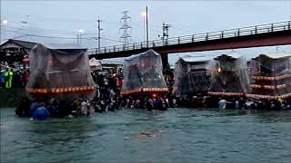 【西条祭り】平成29年（2017）伊曽乃神社例大祭 川入り（修正版）