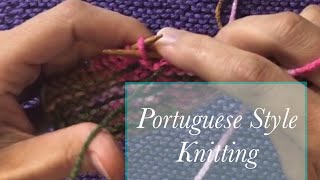 Portuguese Knitting (Greek Knitting)