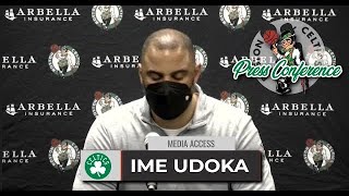 Ime Udoka: “Guys are trying to find their rhythm instead of playing together" | Celtics vs Spurs