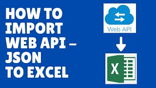 Import Web API/Json Data to Excel | MS Excel | Power Query