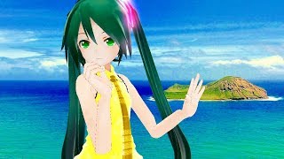 【MMD】【初音ミク】青い珊瑚礁／松田聖子