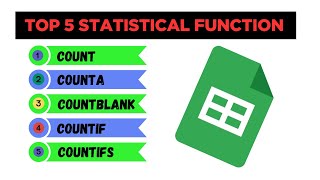 Top 5 COUNT Functions in Google Sheets | COUNT, COUNTA, COUNTBLANK, COUNTIF, COUNTIFS Explained
