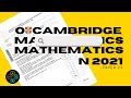 O Level Math D October November 2021 Paper 22 4024/22