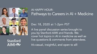 AI Happy Hour | Episode 8: Pathways to Careers in AI + Medicine