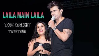 Laila Main Laila | Sonu Nigam & Neha Kakkar Together Live Concert | Frist Time in Houston | Raees |