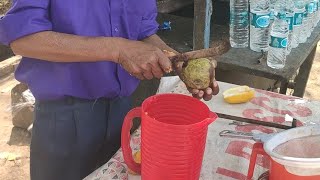 Grandpa Selling Wood Apple Sharbat Rs.20 - Indian Street Food