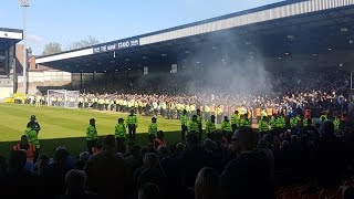 Bolton fans at port vale!!