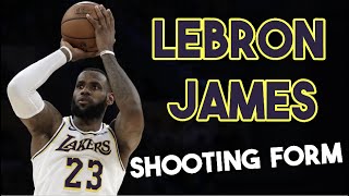 Lebron James Basketball Shooting Form