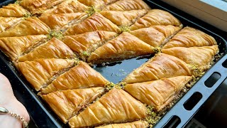 How to make the famous Turkish Baklava ❓Quick and easy recipe