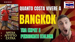 BANGKOK, TAILANDIA! QUANTO COSTA VIVERE TRA GLI EXPAT E I PENSIONATI. TOUR CASA E SUPERMERCATO