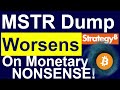 MSTR Stock Rant: Down Only! Everything Dumps on Good Jobs, Logic Gone & Markets are a Casino—TIRED!