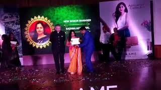 Oriflame Senior manager recognition