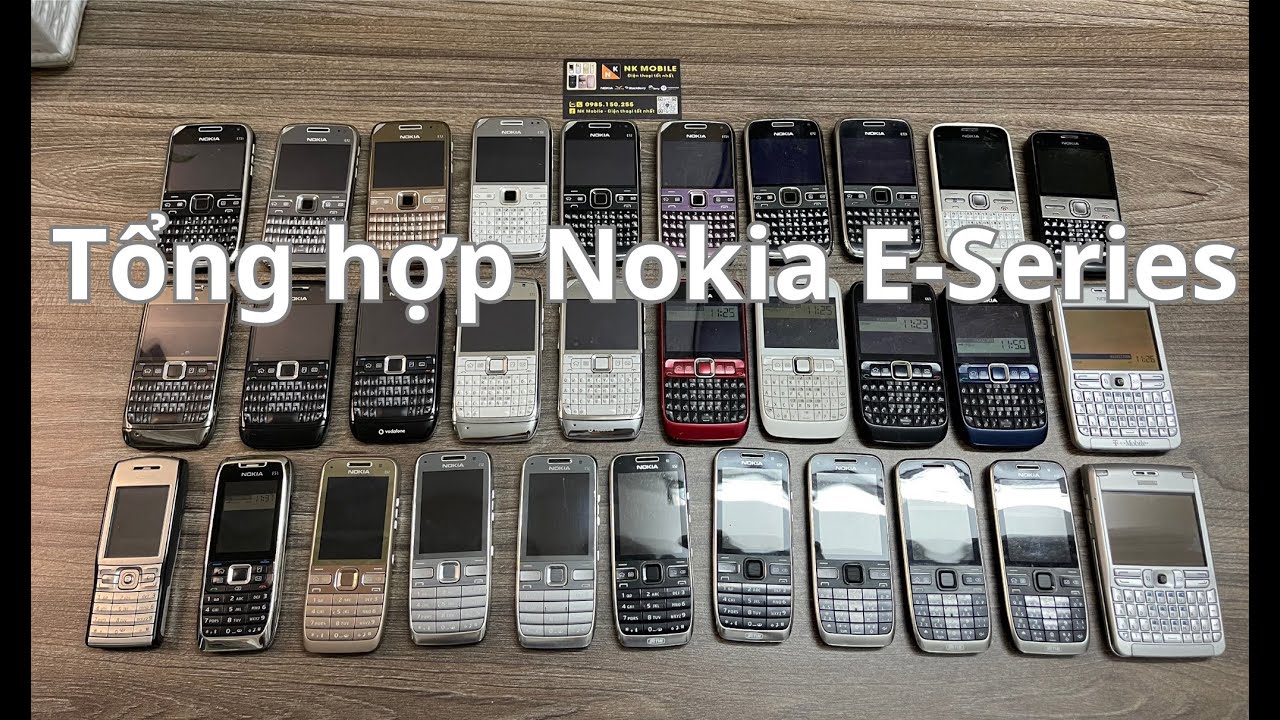 Nokia E Series Táº I Nk Mobile Nokia E5 E50 E51 E52 E55 E61