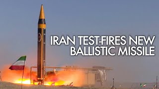 Iran test-launches advanced home-grown ballistic missile amid Western concern of a 'serious threat'