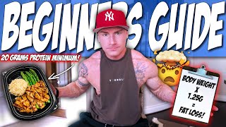 HOW TO MAKE YOUR OWN MEAL PLAN FOR FAT LOSS | MyFitnessPal Tutorial Remington James 2023