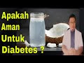 Apakah penderita diabetes boleh minum air kelapa ?