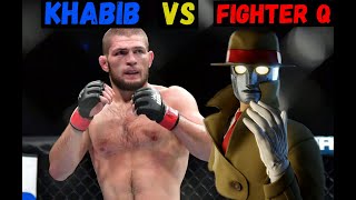 Khabib Nurmagomedov vs. Fighter Q | EA sports UFC 4 (Street Fighter)