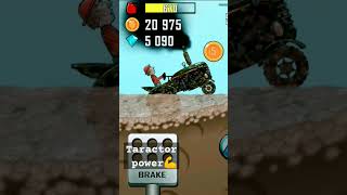 Hill climb racing game video hill climb racing tractor #tractor #tractorvideo #game