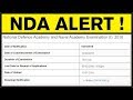 NDA Exam Alert-Exam information & How to Get good Marks in NDA NDA Exam Alert-Exam information & How to Get good Marks in NDA