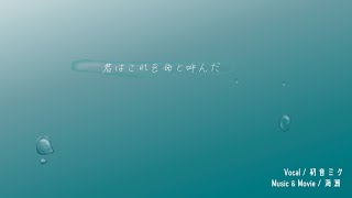 君はこれを命と呼んだ / 海瀬 feat.初音ミク