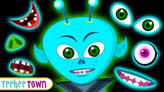 Midnight Magic | Part 12 | Haunted Wrong Face Alien Halloween Scary Kids Songs by Teehee Town