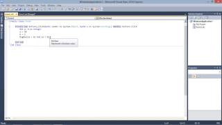 Operators in Visual Basic