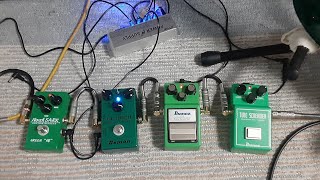 Ibanez TS-808＆TS-9＆TsClone Pedal's ③後半