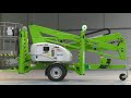 plataforma elevadora montado en remolque tm42t video del producto