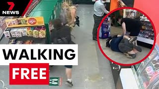 Fallout over 7Eleven tragedy – attacker set free after four months jail | 7 News