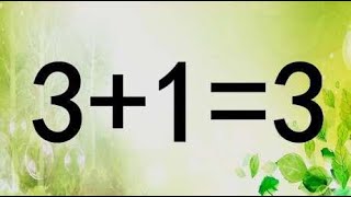 你够聪明吗？3+1=3如何移动使之成立呢？学霸敢来挑战吗？