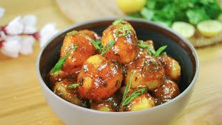 Khattay Meethay Aloo Recipe by SooperChef