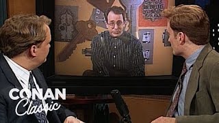 The First Satellite TV Channel Sketch | Late Night with Conan O’Brien
