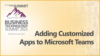 Adding Customized Apps to Microsoft Teams