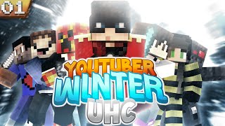 Minecraft YouTuber Winter UHC: Episode 1 - The Pack, The Cube, The Crew, And A Huahwi