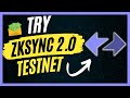 zkSync 2.0 Testnet Step By Step Guide + Mute Amm On ETH Layer 2