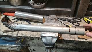 Making Adjustable Exhaust J-Pipe