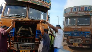 Truck Body Building \u0026 Cabin Ki Maramat Karne Ke Liye Rakha | Belagavi Cabin Ban Raha Hai