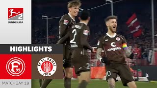St. Pauli Marches On! | Düsseldorf - St. Pauli 1-2 | Highlights | Matchday 19 - Bundesliga 2 23/24