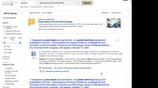 Finding Scholarly Articles using Discover Search