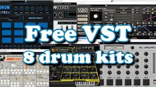 Top 8 Free Drum Kits VST (2019)