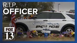 Santaquin residents shocked, grieving loss of officer killed by semi-truck