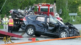 Québec: Plusieurs accidents mortels / Multiple fatal crashes province-wide 7-15-2018