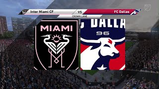 Inter Miami CF vs FC Dallas | MLS 8th April 2023 Full Match FIFA 23 | PS5™ [4K HDR]