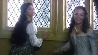 The Tudors 1x01 intro of Anne Boleyn
